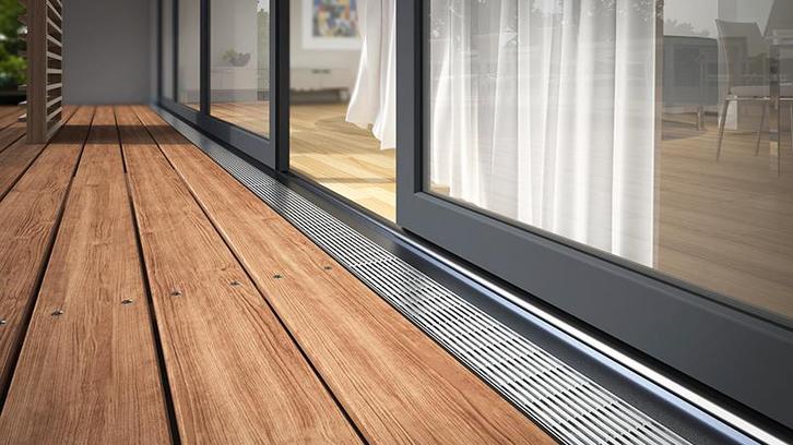 ACO Highline gootelement 1 mtr. RVS, Doe-het-zelf en Verbouw, Overige Doe-het-zelf en Verbouw, Ophalen of Verzenden