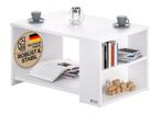 Salontafel Santa Cruz Wit 90x60x50cm (Tafels, Interieur), Verzenden, Nieuw