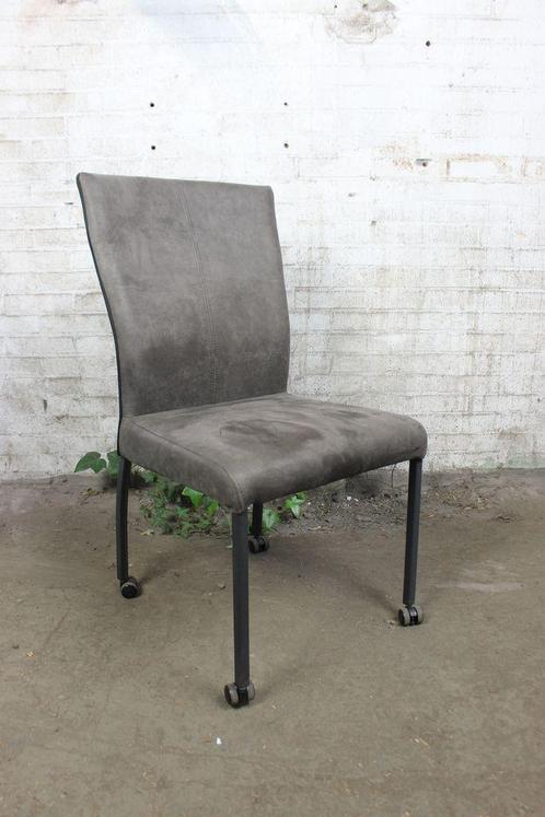 Just Design | Vergaderstoel | Tweedehands | Bruin | VS142, Huis en Inrichting, Bureaus, Gebruikt, Verzenden