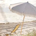 *WOONWINKEL* Brafab Gatsby Grey Stripe Grote Parasol Ibiza S, Tuin en Terras, Verzenden, Nieuw