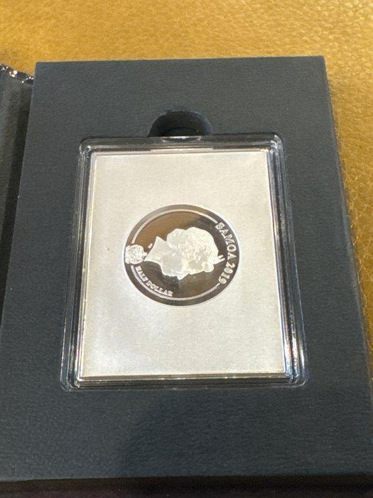 Samoa. 1/2 Dollar 2019 - Egon Schiele - Houses with Laundry, Postzegels en Munten, Munten | Europa | Niet-Euromunten