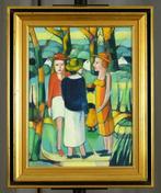 René Couturier (1933 - 2008) - 3 personnages, Antiek en Kunst