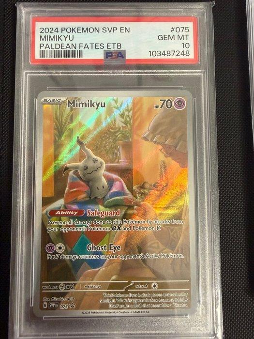 Pokémon - 1 Graded card - Mimikyu #075 Foil, Full art - PSA, Hobby en Vrije tijd, Verzamelkaartspellen | Pokémon