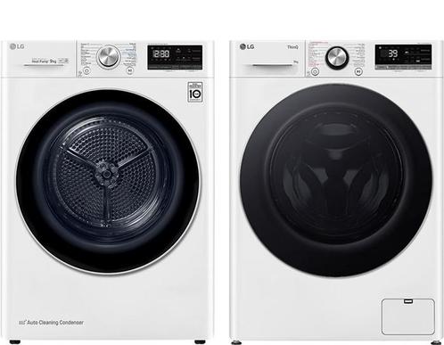 LG Wasmachine + LG Droger, Witgoed en Apparatuur, Wasmachines