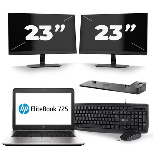 HP EliteBook 725 G3 - AMD PRO A12-8800B - 12 inch - 8GB RAM, Computers en Software, Windows Laptops, Zo goed als nieuw, Verzenden