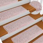 Trapmatten Wit & Roze - OP=OP - Bescherm je trap!, Huis en Inrichting, Ophalen of Verzenden, Nieuw, Wit, Tapijt