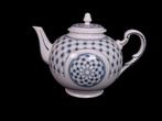 Richard Ginori - Theeservies (8) - Rete Blu - Porselein