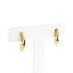 Gouden oorstekers met diamant; 0,08 ct. (Oorbellen), Sieraden, Tassen en Uiterlijk, Oorbellen, Gebruikt, Overige kleuren, Ophalen of Verzenden