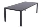 Chaneo tuintafel - 220x100 cm. - Antraciet, Verzenden, Nieuw, Rond, Overige materialen