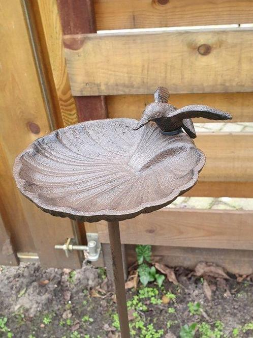 Vogelbad - Gietijzer - Vogelbad gietijzer, Antiek en Kunst, Curiosa en Brocante
