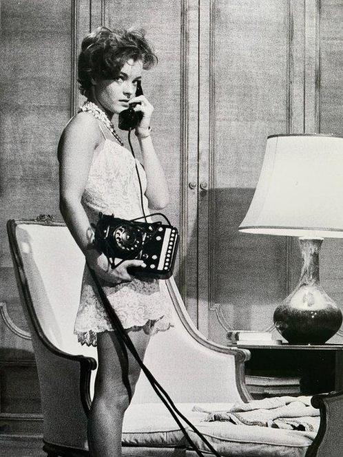 Roger Fritz (1936-2021) - Romy Schneider (Boccaccio 70b),, Antiek en Kunst, Kunst | Schilderijen | Modern