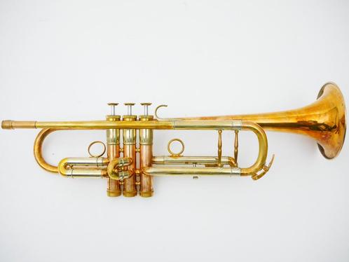 Trompet Adams A7 Custom Series Large Bore Raw Brass, Muziek en Instrumenten, Blaasinstrumenten | Trompetten, Gebruikt, Ophalen of Verzenden