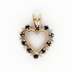 Zonder minimumprijs - Hanger - 10 kt. Geel goud - Diamant -