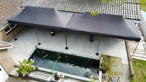 partytent te huur 3x3 4,5x3 6x3 diverse easy up tent, Tuin en Terras, Partytenten, 4 tot 6 meter, Minder dan 5 meter, Opvouwbaar