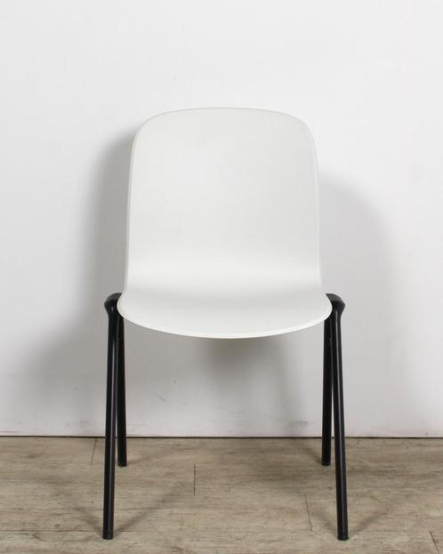 Steelcase Cavatina stoel, 4-poot, zwart-grijs, Huis en Inrichting, Stoelen, Nieuw, Ophalen of Verzenden