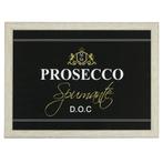 schootkussen wijn prosecco zwart 43cm, Huis en Inrichting, Woonaccessoires | Overige, Verzenden, Nieuw