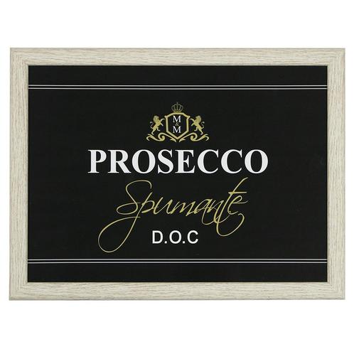 schootkussen wijn prosecco zwart 43cm, Huis en Inrichting, Woonaccessoires | Overige, Verzenden