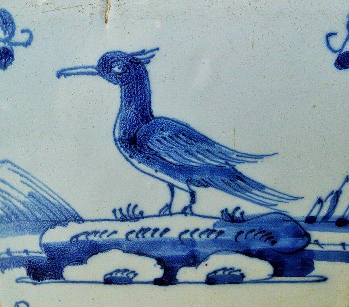 Tegel - 1650-1700 - Kievit, Antiek en Kunst, Antiek | Glas en Kristal