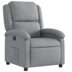 Lichtgrijze Relaxfauteuil : Comfortabel Tweedekansje! OP=OP, Huis en Inrichting, Fauteuils, Ophalen of Verzenden, Nieuw, 75 tot 100 cm