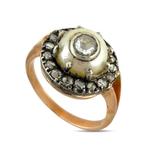 Ring - 14 karaat Exclusieve Imperiale Russische 14k roségoud, Nieuw