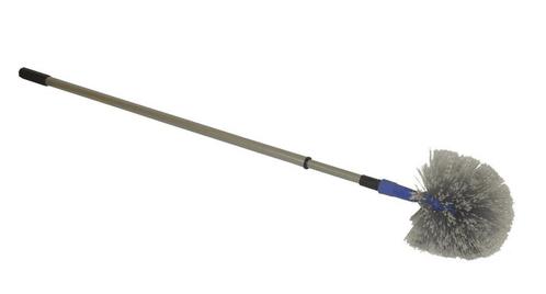 MIRACLE CLEAN RAGEBOL ROND MET TELESCOOPSTEEL 150 CM (HUIS), Huis en Inrichting, Schoonmaakartikelen, Overige typen, Ophalen of Verzenden