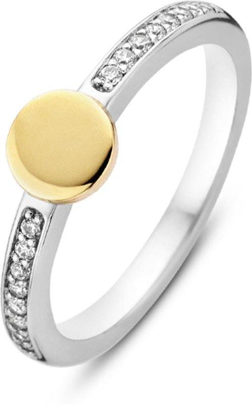 TI SENTO - Milano Ring 12116ZY - gerhodineerd zilver -, Sieraden, Tassen en Uiterlijk, Ringen, Verzenden
