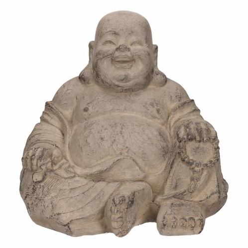 Boeddha beeldje happy 24 cm - Boeddha beelden binnen, Huis en Inrichting, Woonaccessoires | Boeddhabeelden, Ophalen of Verzenden