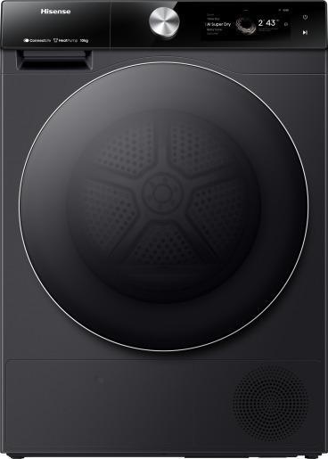 Hisense DH7S107BB warmtepomp droger - zwart, Witgoed en Apparatuur, Wasdrogers, Nieuw, Voorlader, Energieklasse A of zuiniger