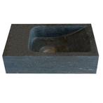 Hardstenen fontein Mini links zonder kraangat 18x30x8 cm, Ophalen of Verzenden, Nieuw, Overige typen
