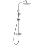 TRES Alplus Regendouche set opbouw Hoofddouche 22,5cm Chroom