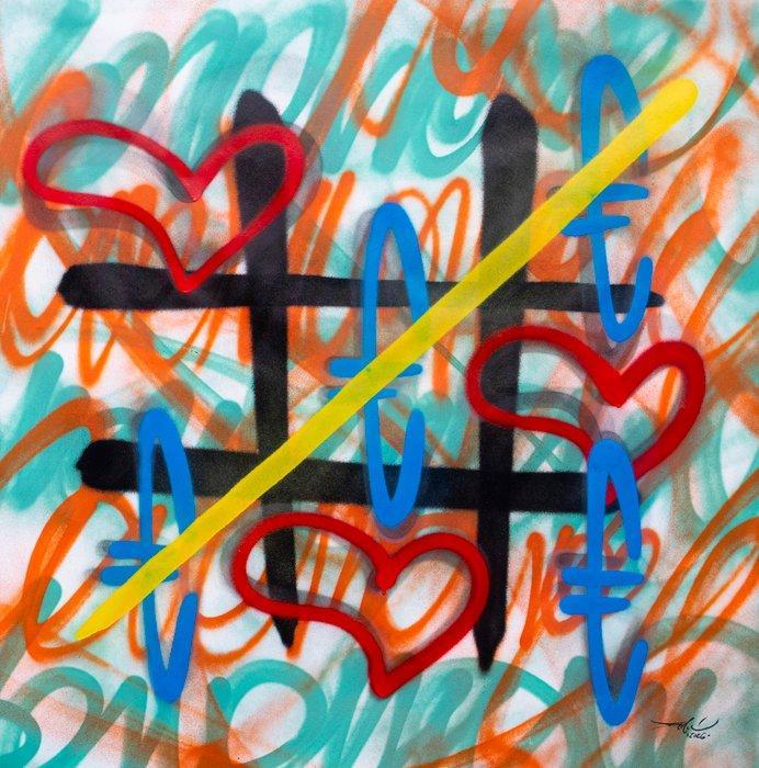 RAM - Money wins the Game - Special Paris Mood, Antiek en Kunst, Kunst | Schilderijen | Modern