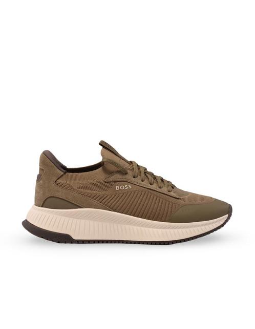 HUGO BOSS sneakers/lage-sneakers heren 42 groen, Kleding | Heren, Schoenen, Nieuw, Verzenden
