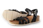 Ella Cruz Sandalen in maat 37 Zwart | 10% extra korting, Verzenden, Zwart, Sandalen of Muiltjes, Zo goed als nieuw