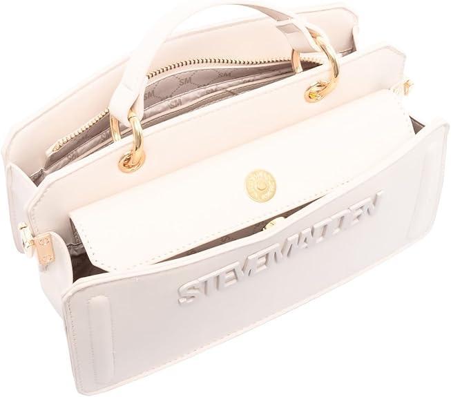 STEVE MADDEN BEVIE SCHOUDER TAS MET AIRPOD-HOESJE TAPIOCA, Sieraden, Tassen en Uiterlijk, Tassen | Damestassen, Verzenden
