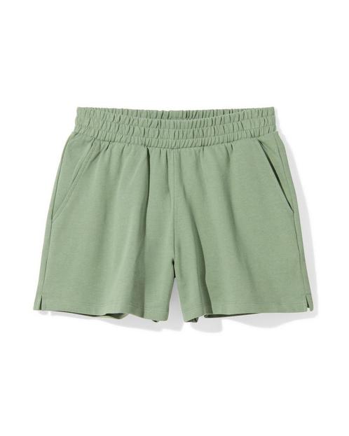 HEMA Dames sweatshort lichtgroen 2=35% / 1=20%, Kleding | Dames, Overige Dameskleding, Nieuw, Verzenden