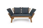 2dekans | Lifa Garden Tuinbank met Ligfunctie - Incl kussens, Tuin en Terras, Tuinsets en Loungesets, Ophalen of Verzenden, Zo goed als nieuw