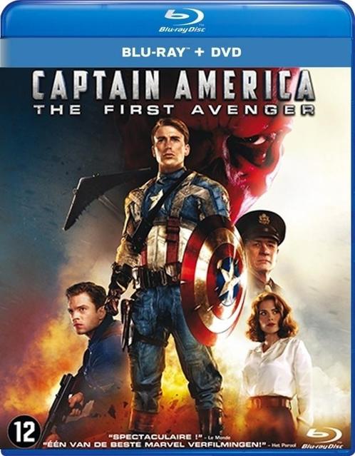 Captain America the First Avenger (Blu-ray + DVD) (Blu-ray), Cd's en Dvd's, Blu-ray, Gebruikt, Verzenden