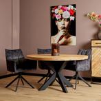 Eettafel Denver | 120 cm | Rond, Huis en Inrichting, Tafels | Eettafels, Ophalen of Verzenden, Nieuw