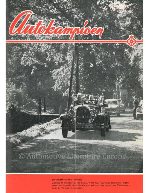 1964 AUTOKAMPIOEN MAGAZINE 41 NEDERLANDS, Boeken, Auto's | Folders en Tijdschriften