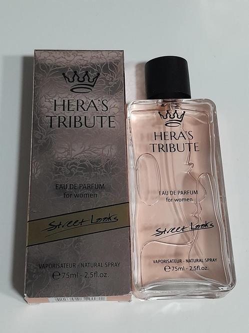 Street Looks Heras Tribute eau de parfum 75 ml., Sieraden, Tassen en Uiterlijk, Uiterlijk | Parfum, Nieuw, Verzenden