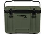 Steamy BMX 26 - Koelbox voor op de Bouw - 26 Liter - Groen, Verzenden, Zo goed als nieuw