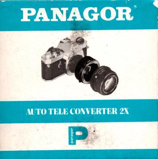 Panagor Auto Tele Converter 2x voor Konica T4/TC (Nieuw), Audio, Tv en Foto, Fotografie | Lenzen en Objectieven, Nieuw, Verzenden