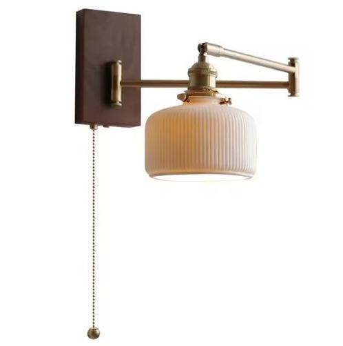 Moderne Nordic Wandlamp – LED Wandkandelaar met Trekkoord, Huis en Inrichting, Lampen | Spots, Nieuw, Verzenden
