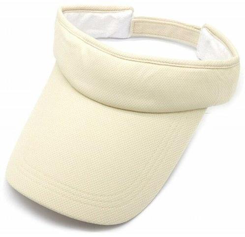 Zonneklep Verstelbaar Creme, Sieraden, Tassen en Uiterlijk, Uiterlijk | Haarverzorging, Verzenden