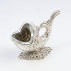 Albert Bodemer - Walvis vorm - Zoutvat - .835 zilver, Antiek en Kunst