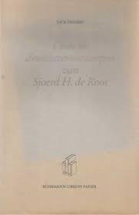 Over de drukletterontwerpen van Sjoerd H. de Roos Dooyes, Boeken, Overige Boeken, Zo goed als nieuw, Verzenden