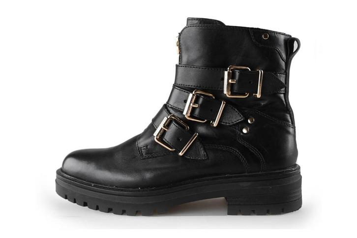 Nelson Biker boots in maat 39 Zwart | 10% korting, Kleding | Dames, Schoenen, Zwart, Zo goed als nieuw, Overige typen, Verzenden
