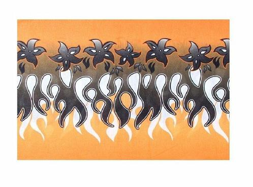 Haarband Multifunctioneel Fantasie Print Oranje, Sieraden, Tassen en Uiterlijk, Uiterlijk | Haarverzorging, Verzenden