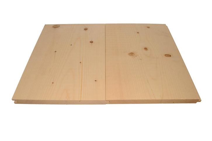 Vuren vloerdelen KD geschaafd 25x280x5000mm, Doe-het-zelf en Verbouw, Hout en Planken, Nieuw, Vuren, Ophalen of Verzenden