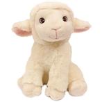 Superzachte Eco Knuffel met geborduurde oogjes - Schaap zitt, Ophalen of Verzenden, Nieuw